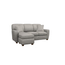 La-Z-Boy Piper Sofa w/ Chaise - Stone IMAGE 1