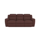 La-Z-Boy Joel Reclining Sofa - Burgundy IMAGE 2