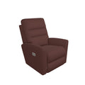La-Z-Boy Liam Power Rocking Recliner w/ Headrest - Burgundy IMAGE 1