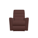 La-Z-Boy Liam Power Rocking Recliner w/ Headrest - Burgundy IMAGE 2