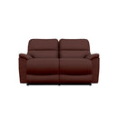 La-Z-Boy Brooks Reclining Loveseat - Burgundy IMAGE 2
