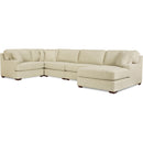  La-Z-Boy Paxton 5 pc Sectional - Parchment IMAGE 2