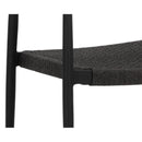Sunpan Nava 111091 Stackable Dining Arm Chair - Black IMAGE 5
