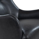 Mobital Swoon Stationary Leather Accent Chair LCH-SWOO-BLLE-PCBLA IMAGE 6