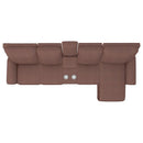 La-Z-Boy Rigby 5 pc Reclining Sectional - Cherry IMAGE 2