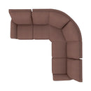 La-Z-Boy Rigby 3 pc Reclining Sectional - Cherry IMAGE 2