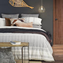 Brunelli Heinrick 1170204 King Duvet Cover - Ivory IMAGE 1