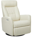  La-Z-Boy Benga Power Swivel Recliner - Ivory IMAGE 1