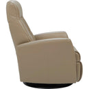 La-Z-Boy Namsen 717-96S Swivel Recliner with Adjustable Headrest - Pebble IMAGE 4