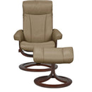 La-Z-Boy Otra 726-90M Swivel Chair with Footrest - Pebble IMAGE 1