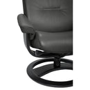 La-Z-Boy Aura 726-92M Swivel Chair with Footrest - Graphite IMAGE 6