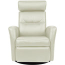 La-Z-Boy Tya 77P-98S Power Swivel Recliner with Adjustable Headrest - Ivory IMAGE 1