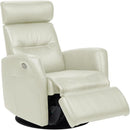 La-Z-Boy Tya 77P-98S Power Swivel Recliner with Adjustable Headrest - Ivory IMAGE 3
