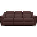 La-Z-Boy Joel Power Reclining Sofa with Headrest - Burgundy IMAGE 2
