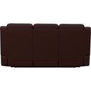 La-Z-Boy Joel Power Reclining Sofa with Headrest - Burgundy IMAGE 4