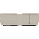 La-Z-Boy Ava 4 pc Reclining Sectional with Console - Ivory IMAGE 4