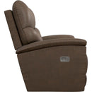 La-Z-Boy Trouper Power Wall Recliner w/ Headrest & Lumbar - Whiskey IMAGE 3