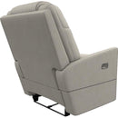 La-Z-Boy Sparrow Power Wall Recliner w/ Headrest & Lumbar - Ivory IMAGE 4