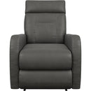 La-Z-Boy Lennon Power Wall Recliner w/ Headrest & Lumbar - Charcoal IMAGE 2