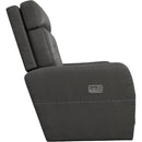 La-Z-Boy Lennon Power Wall Recliner w/ Headrest & Lumbar - Charcoal IMAGE 3