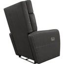 La-Z-Boy Lennon Power Wall Recliner w/ Headrest & Lumbar - Charcoal IMAGE 4