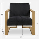Uttermost 23851 Suspend Modern Accent Chair IMAGE 3