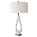 Uttermost 30387 Promenade White Table Lamp IMAGE 5