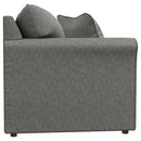 La-Z-Boy Leah Queen Sleep Sofa - Charcoal IMAGE 3