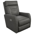 La-Z-Boy Lennon Power Rocking Recliner w/ Headrest & Lumbar - Charcoal IMAGE 1