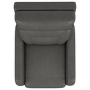 La-Z-Boy Lennon Power Rocking Recliner w/ Headrest & Lumbar - Charcoal IMAGE 5