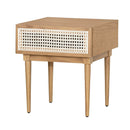 LH Imports Cane Accent Table CAN033-N IMAGE 1