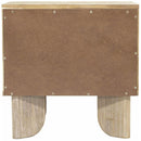LH Imports Haru 2-Drawer Nightstand HAR002 IMAGE 5