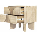 LH Imports Haru 2-Drawer Nightstand HAR002 IMAGE 6