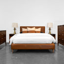 LH Imports Pisa King Upholstered Panel Bed SNH-86 IMAGE 5