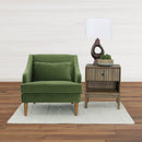 LH Imports West 1-Drawer Nightstand WES002 IMAGE 12