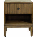 LH Imports West 1-Drawer Nightstand WES002 IMAGE 5