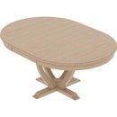 Canadel Oval Classic Dining Table with Pedestal Base TOV048682020MCPNF/BAS01002NA20MCP IMAGE 2