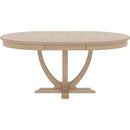 Canadel Oval Classic Dining Table with Pedestal Base TOV048682020MCPNF/BAS01002NA20MCP IMAGE 3