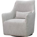 LH Imports Lilith Swivel Fabric Accent Chair DAV034-WL IMAGE 1