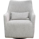 LH Imports Lilith Swivel Fabric Accent Chair DAV034-WL IMAGE 2