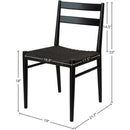 LH Imports Jakarta Dining Chair JAK025 IMAGE 9