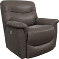 La-Z-Boy James Power Rocking Recliner w/ Headrest, Lumbar & Wireless Remote - Walnut IMAGE 1