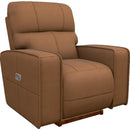 La-Z-Boy Maddox Power Rocking Recliner w/ Headrest and Wireless Remote - Camel IMAGE 1