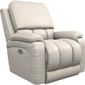 La-Z-Boy Greyson Power Rocking Recliner w/ Headrest, Lumbar and Wireless Remote - Ice IMAGE 1