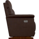 La-Z-Boy Fulton 10U717 Power Rocking Recliner w/ Headrest and Wireless Remote - Walnut IMAGE 3