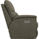 La-Z-Boy Brooks Power Reclining Loveseat w/ Headrest & Console - Charcoal IMAGE 3