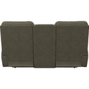 La-Z-Boy Brooks Power Reclining Loveseat w/ Headrest & Console - Charcoal IMAGE 4