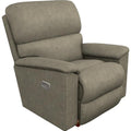 La-Z-Boy Brooks Power Rocking Recliner w/ Headrest - Charcoal IMAGE 1