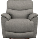 La-Z-Boy Trouper Power Rocking Recliner w/ Headrest - Charcoal IMAGE 2
