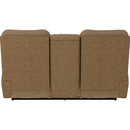 La-Z-Boy Trouper Reclining Loveseat w/ Console - Camel IMAGE 4